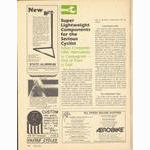 <------ Bicycling Magazine 09-1979 ------> Super Lightweight Components - Part 2 - Galli