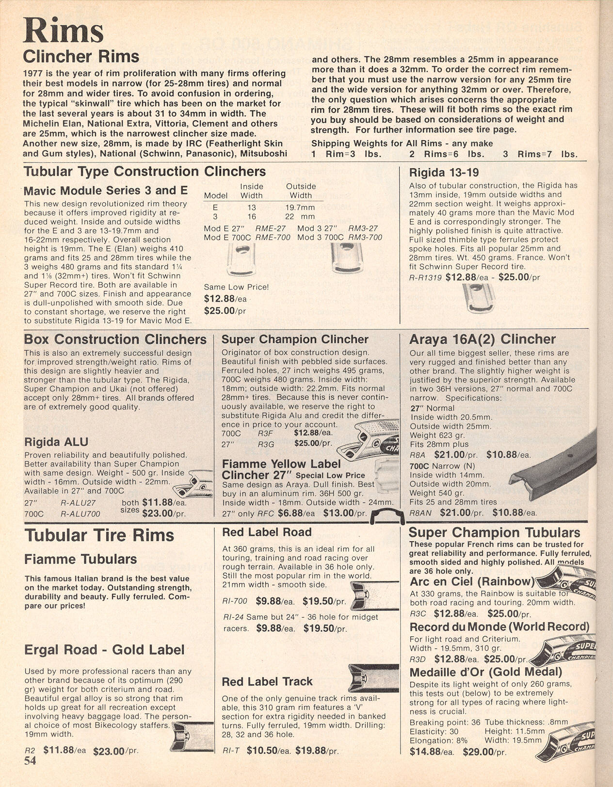 Bikecology catalog (1977) - Page 054