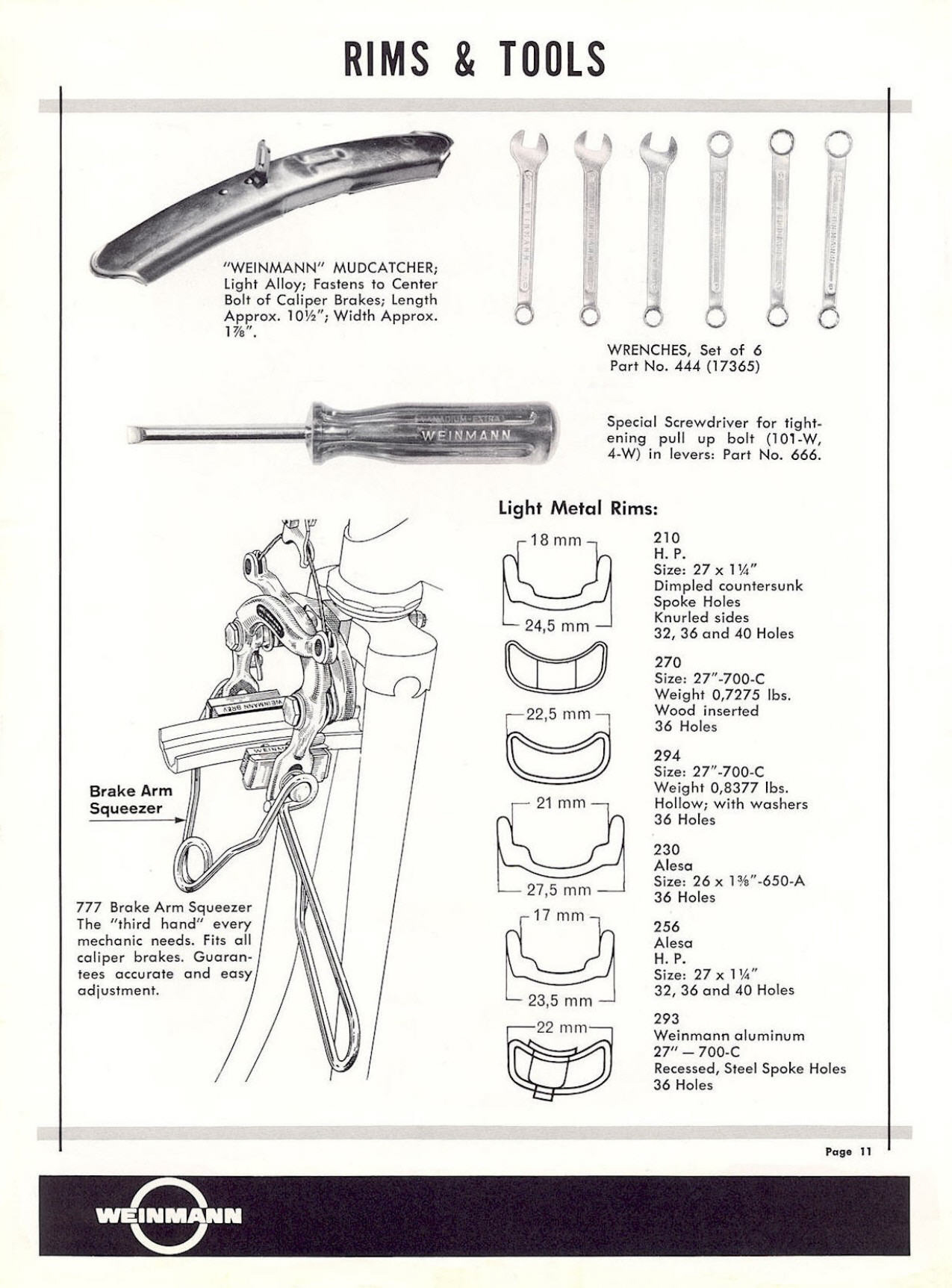 Weinmann catalog (1975) - Page 011