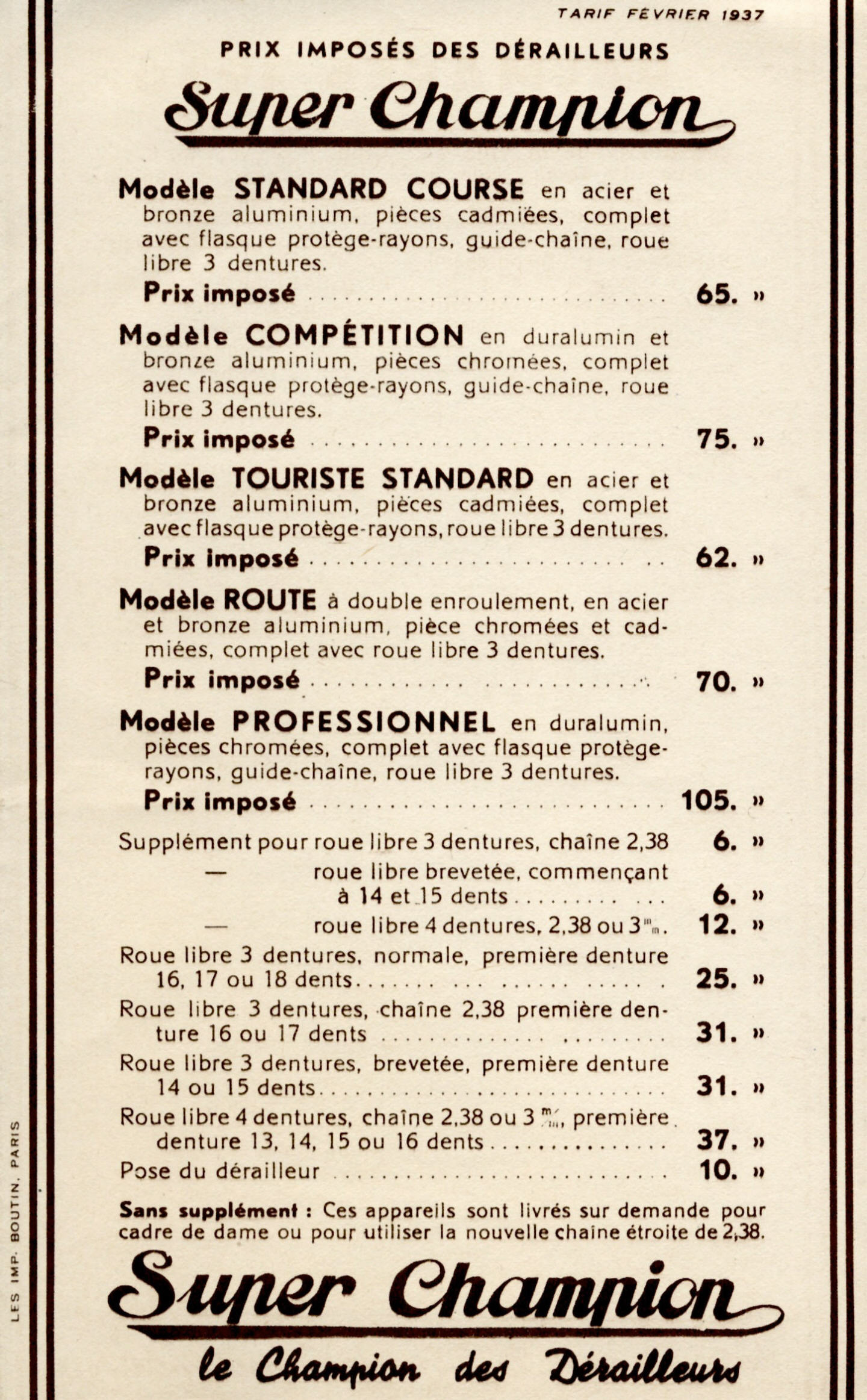 Super Champion catalog (1937)