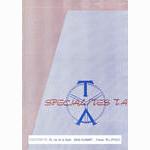 Specialites T.A. catalog (1973)