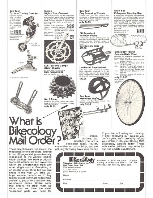 Bikecology flyer (03-1976)