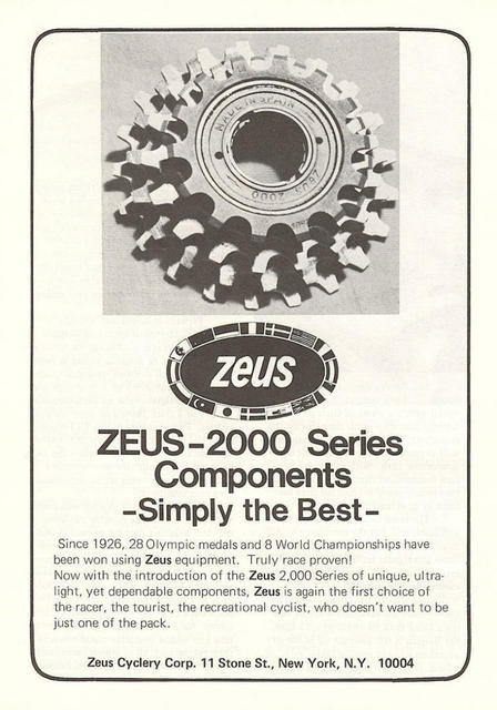 Zeus 2000 series advertisement (07-1975)
