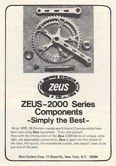 Zeus 2000 series advertisement (01-1976)