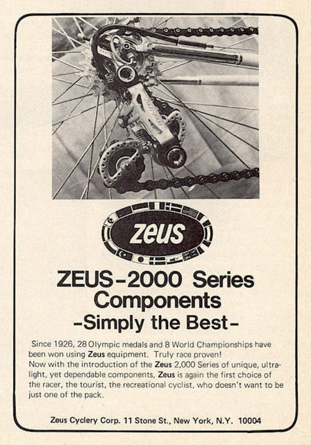 Zeus 2000 series advertisement (04-1976)