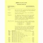 Zeus Cyclery (USA) retail price list (1982)