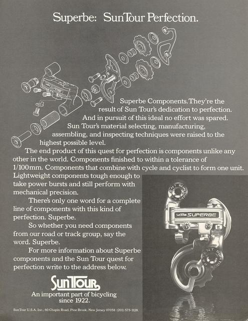 SunTour Superbe advertisement (07-1978)