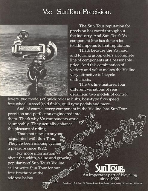 SunTour Road Vx advertisement (09-1978)