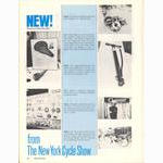 <------ Bicycling Magazine 05-1974 ------> 1974 New York City Cycle Show