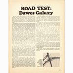 <-- Bicycling Magazine 05-1969 --> Dawes Galaxy