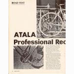 <-- Bicycling Magazine 08-1972 --> Atala Professional