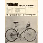 <-- Bicycling Magazine 02-1973 --> Ferrare Super Chrome