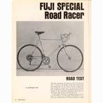 <-- Bicycling Magazine 04-1973 --> Fuji Special Road Racer