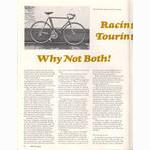 <-- Bicycling Magazine 06-1973 --> Hetchins Racing / Touring