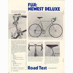 <-- Bicycling Magazine 08-1973 --> Fuji Newest Deluxe