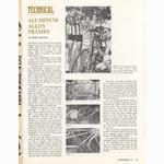 <-- Bicycling Magazine 09-1973 --> Aluminum Alloy Frames