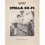 <-- Bicycling Magazine 11-1974 --> Stella SX-73 Model B