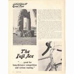 <------ Bicycling Magazine 02-1975 ------> Fuji Ace