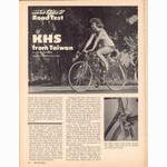 <-- Bicycling Magazine 09-1975 --> KHS K-3 Gran Sport