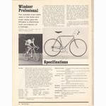 <------ Bicycling Magazine 10-1975 ------> Windsor Professional