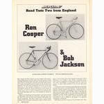 <-- Bicycling Magazine 02-1976 --> Ron Cooper / Bob Jackson