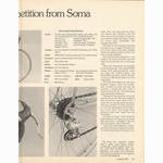 <------ Bicycling Magazine 10-1977 ------> Soma Superbe / Competition