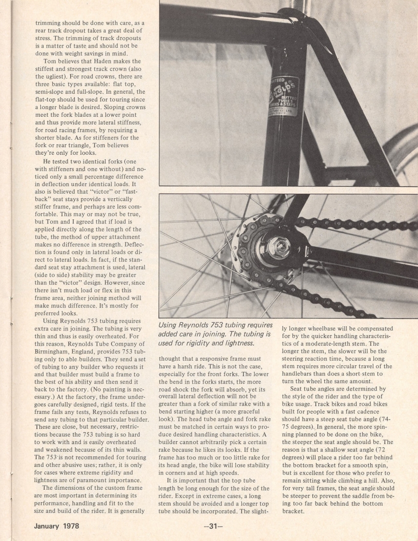 <---------- Bike World 01-1978 ----------> Tom Kellogg