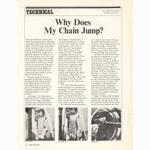<-- Bicycling Magazine 10-1970 --> Diagnosing Chain Jump