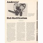 <-- Bicycling Magazine 08-1972 --> Andrew's Hub Modification