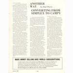 <------ Bike World 02-1973 ------> Converting From Simplex To Campy - Part 2