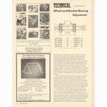<------ Bicycling Magazine 02-1973 ------> Wheel And Bracket Bearing Adjustment