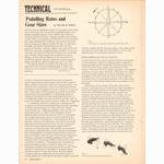 <-- Bicycling Magazine 03-1973 --> Pedaling Rates And Gear Sizes