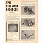 <-- Bicycling Magazine 03-1973 --> New Phil Wood Products