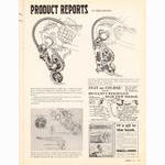 <-- Bicycling Magazine 04-1973 --> Product Reports:  Huret Jubilee / Allvit