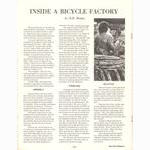 <---------- Bike World 04-1973 ----------> Inside A Bicycle Factory