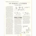 <------ Bike World 04-1973 ------> On Making A Tandem