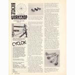 <------ Bicycling Magazine 09-1974 ------> Lightening Your Bike - Part 6