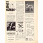<------ Bicycling Magazine 12-1974 ------> Sidepull Brake Synopsis