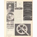 <------ Bicycling Magazine 02-1975 ------> Crankset And Chain Ring Developments