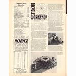 <-- Bicycling Magazine 04-1975 --> Rebuilding Freewheels - Part 2