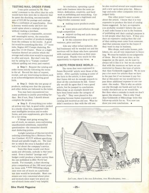 <---------- Bike World 06-1975 ----------> Catalogs - Another View
