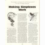 <------ Bike World 08-1975 ------> Making Simplex Derailleurs Work