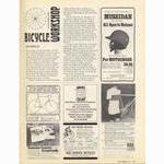 <-- Bicycling Magazine 10-1975 --> Step By Step Wheels - Part 1 - Spokes
