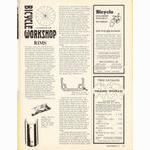 <-- Bicycling Magazine 12-1975 --> Step By Step Wheels - Part 3 - Rims