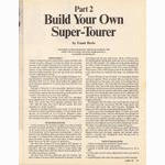 <-- Bicycling Magazine 06-1976 --> Build Your Own Super Tourer - Part 2