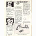 <-- Bicycling Magazine 09-1976 --> Building A Frame - Part 2 (Follow-Up)