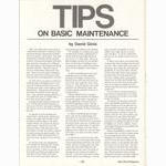 <---------- Bike World 09-1976 ----------> Tips On Basic Maintenance