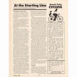 <---------- Bike World 01-1978 ----------> Equipping Your Race Bike - Part 4 - Freewheels & Cogs