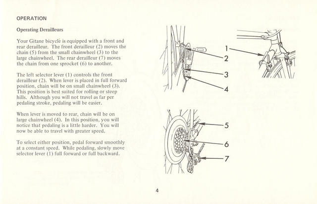 Gitane Owners Manual (01-1974)