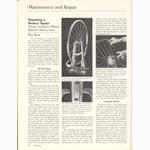 <-- Bicycling Magazine 11-1978 --> Repairing A Broken Spoke
